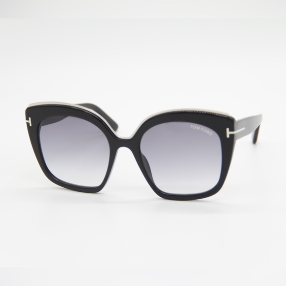 NEW TOM FORD CHANTALLE WOMEN SUNGLASSES TOM FORD TF944 01B EYEWEAR FT0944/S - Picture 6 of 13